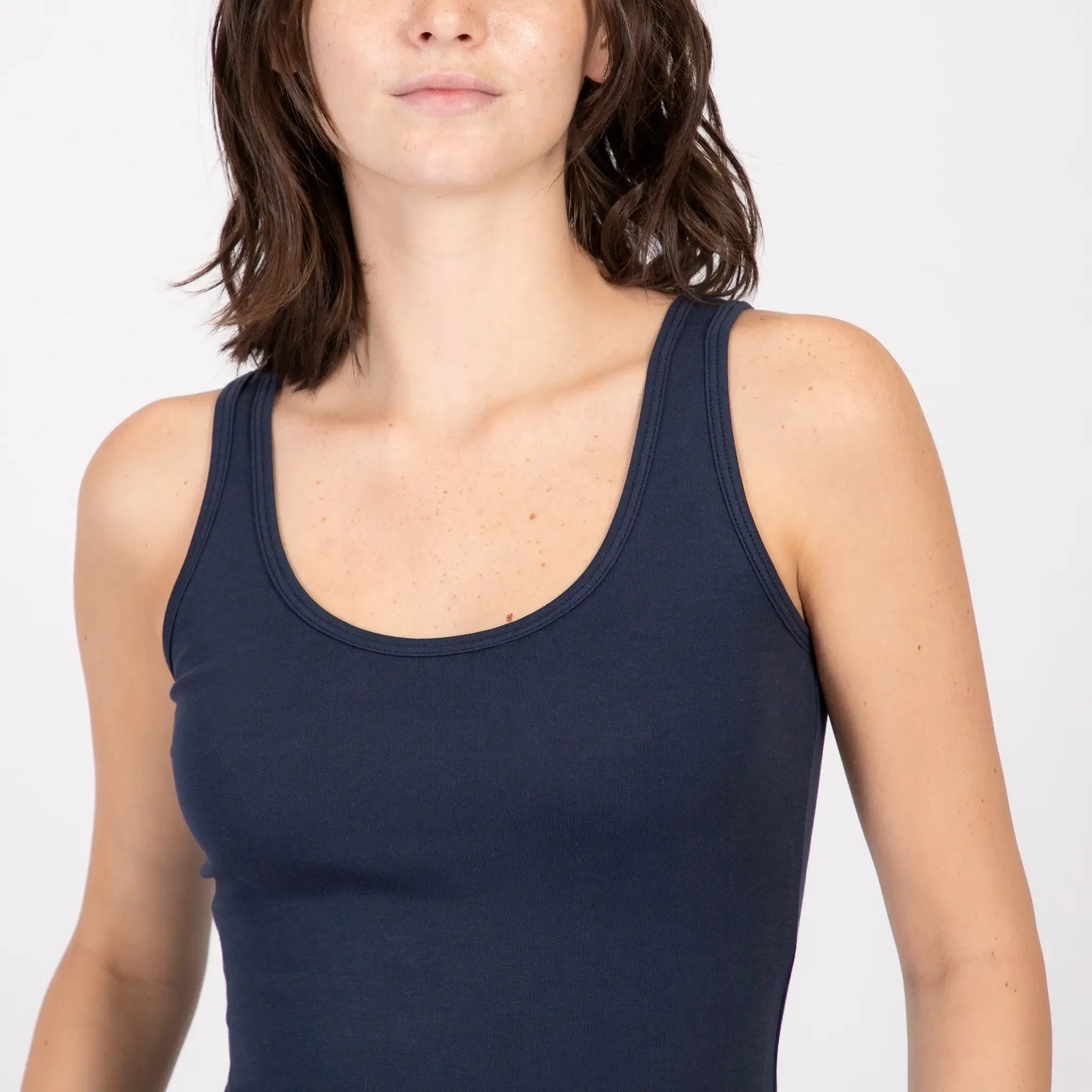 3 Pack - Women's Organic Pima Cotton Tank Tops