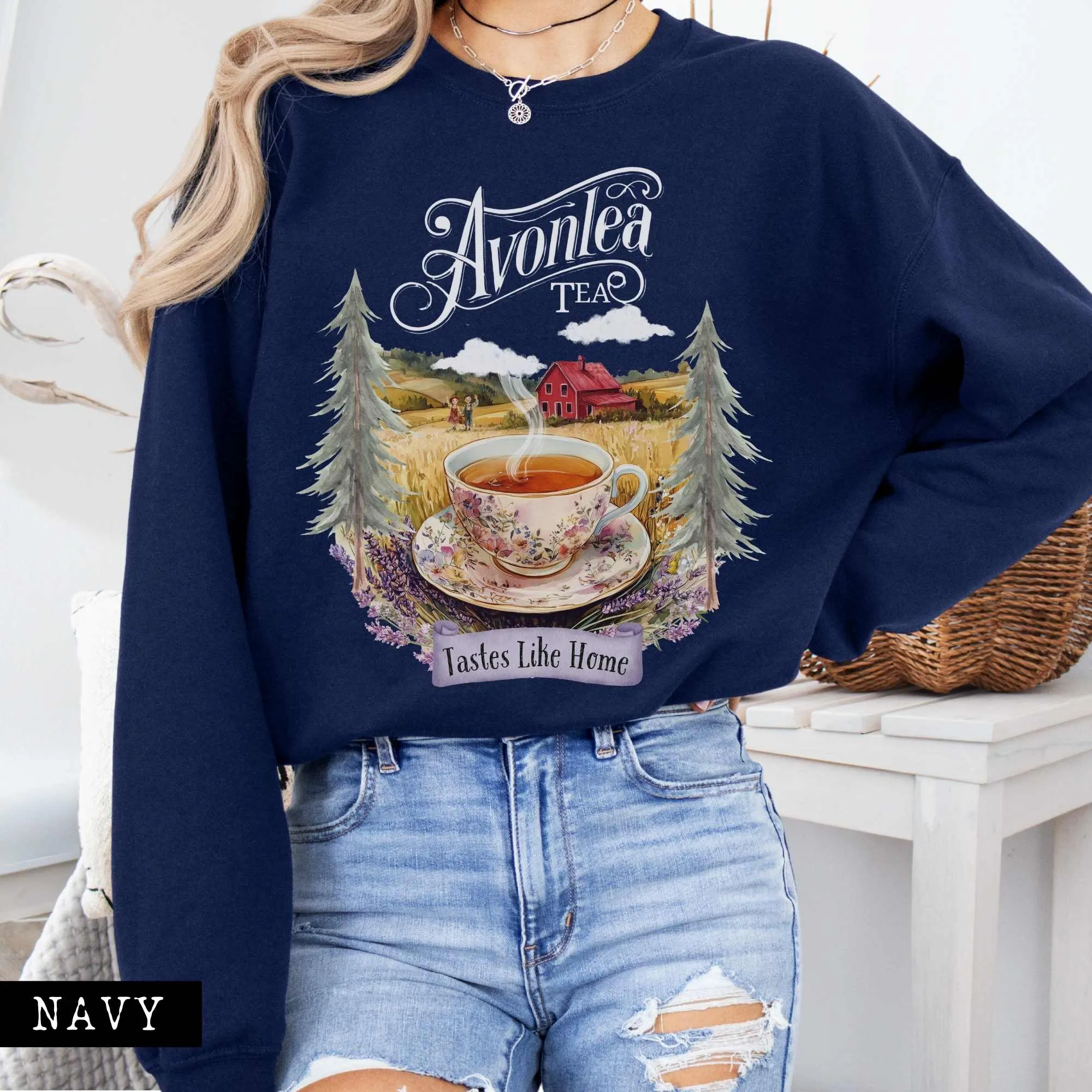 Avonlea Tea Anne of Green Gables Sweatshirt