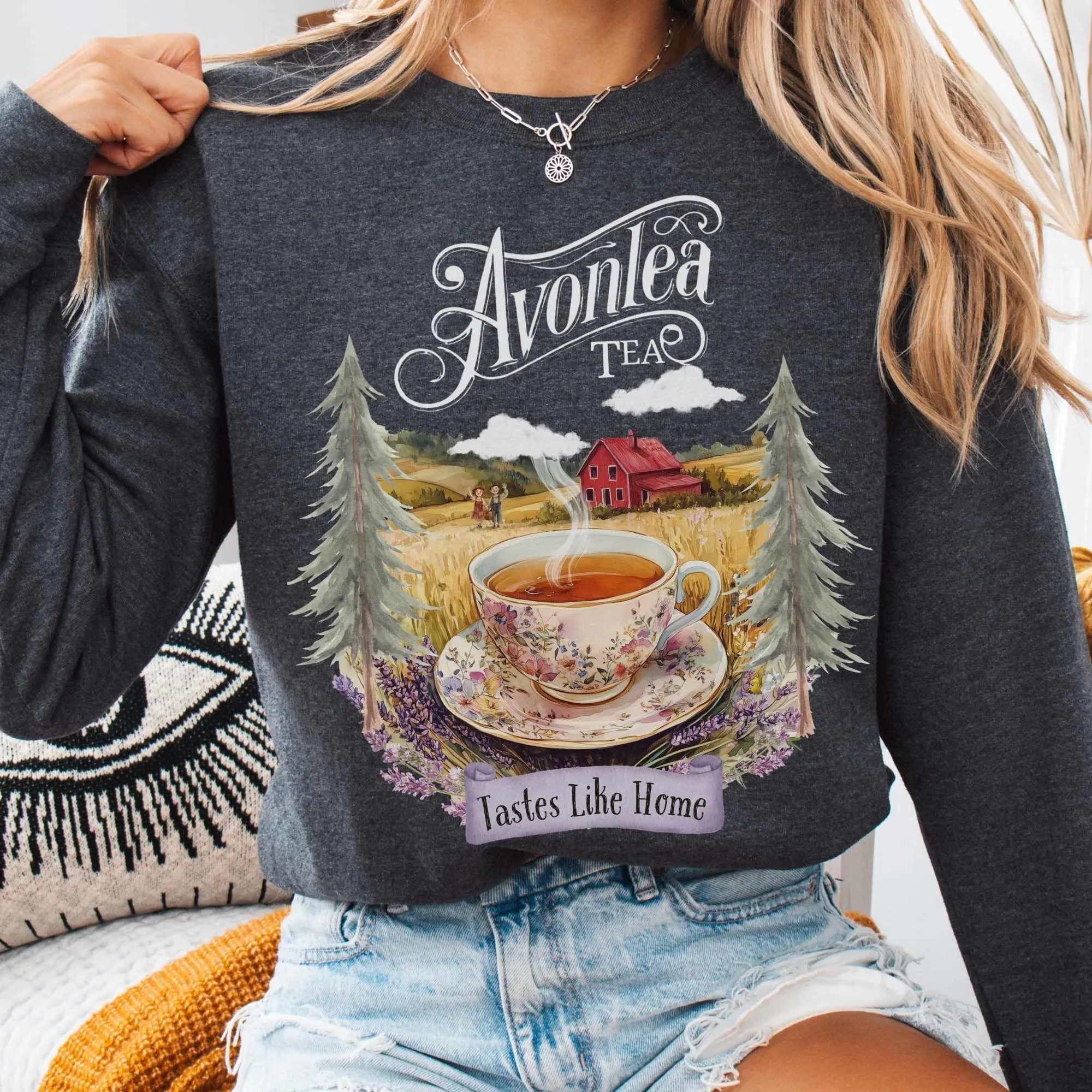 Avonlea Tea Anne of Green Gables Sweatshirt