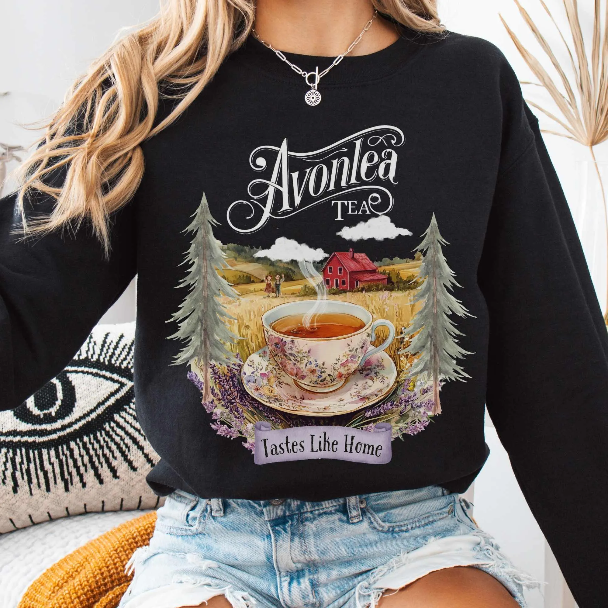 Avonlea Tea Anne of Green Gables Sweatshirt