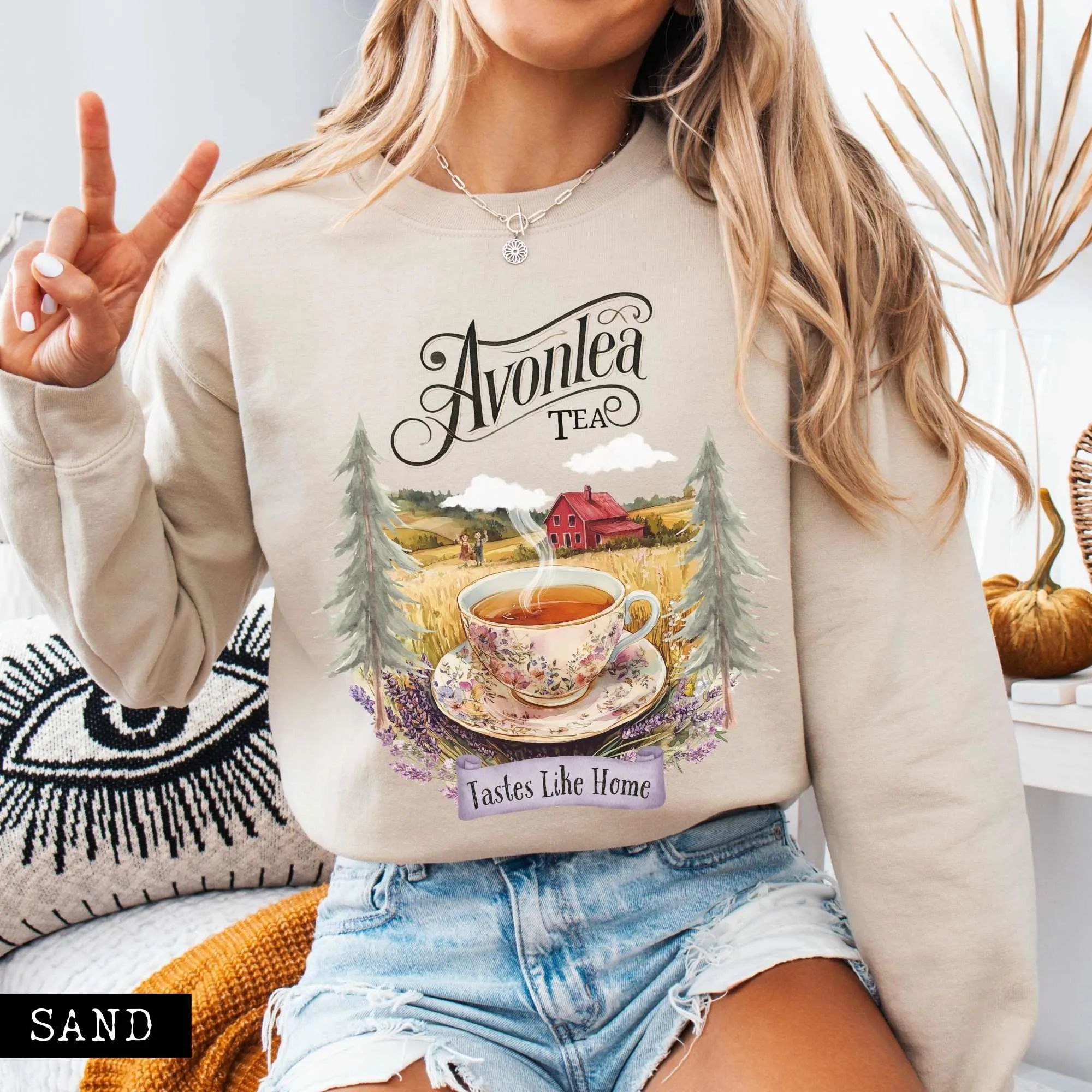 Avonlea Tea Anne of Green Gables Sweatshirt