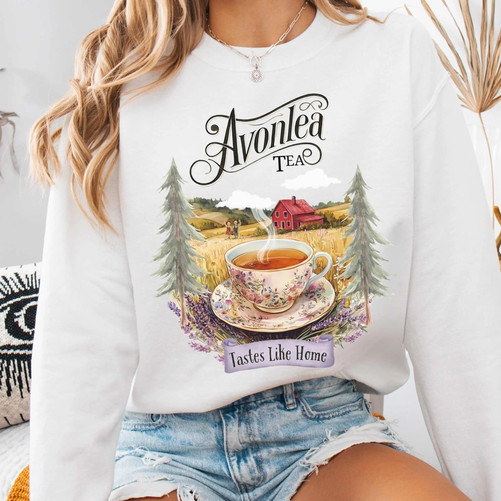 Avonlea Tea Anne of Green Gables Sweatshirt