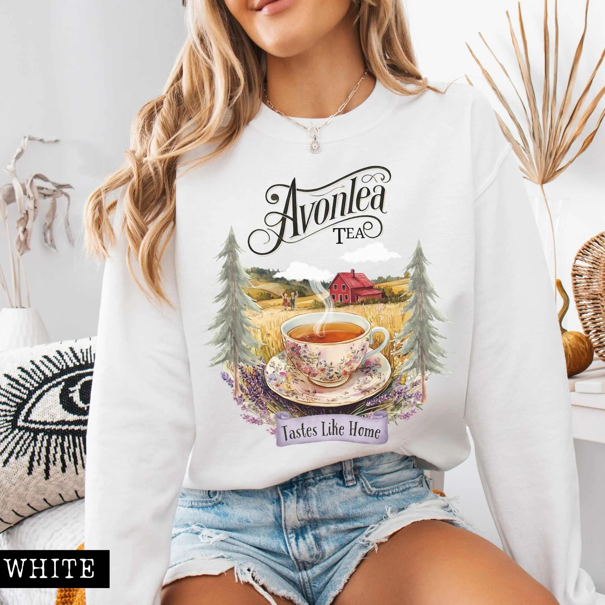 Avonlea Tea Anne of Green Gables Sweatshirt