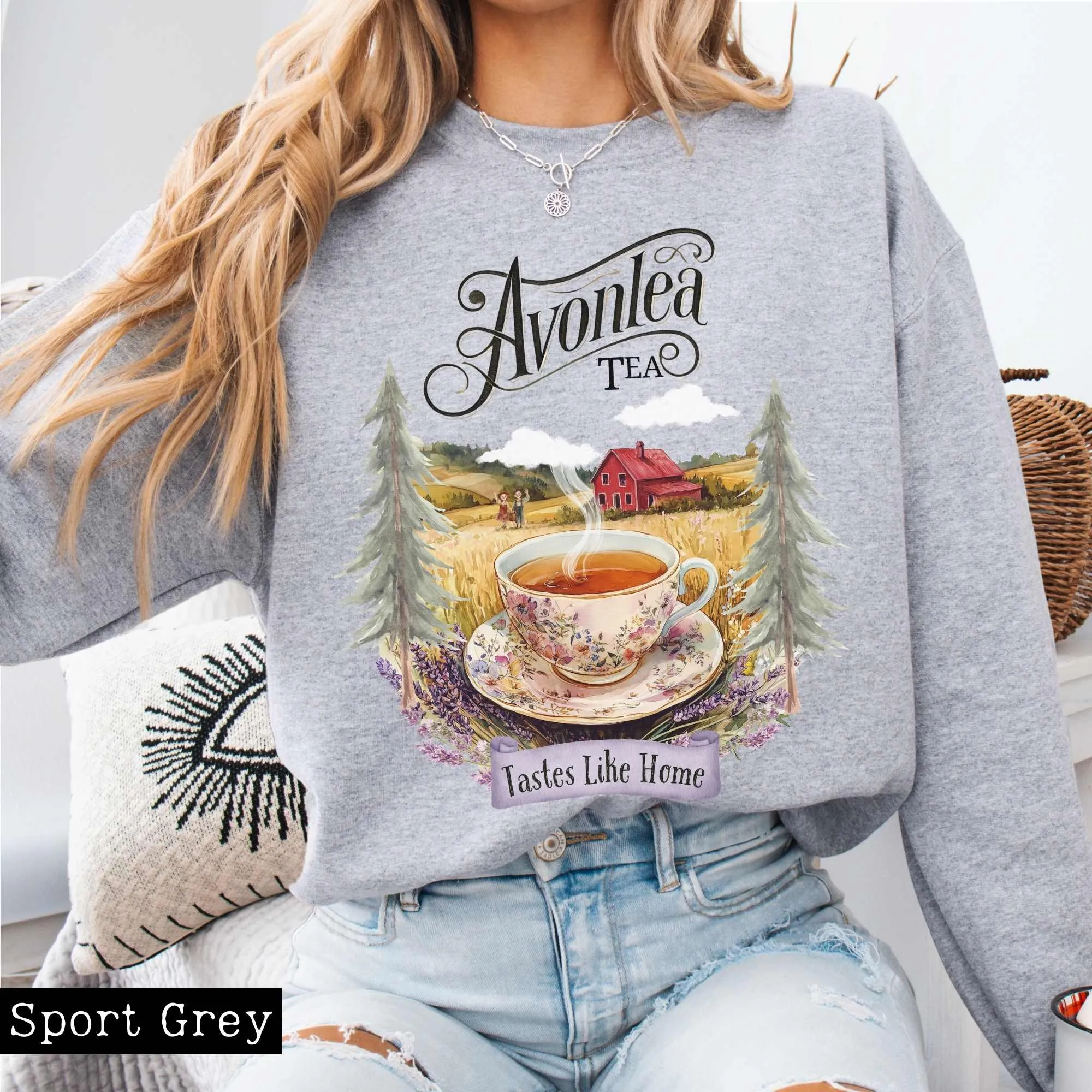 Avonlea Tea Anne of Green Gables Sweatshirt