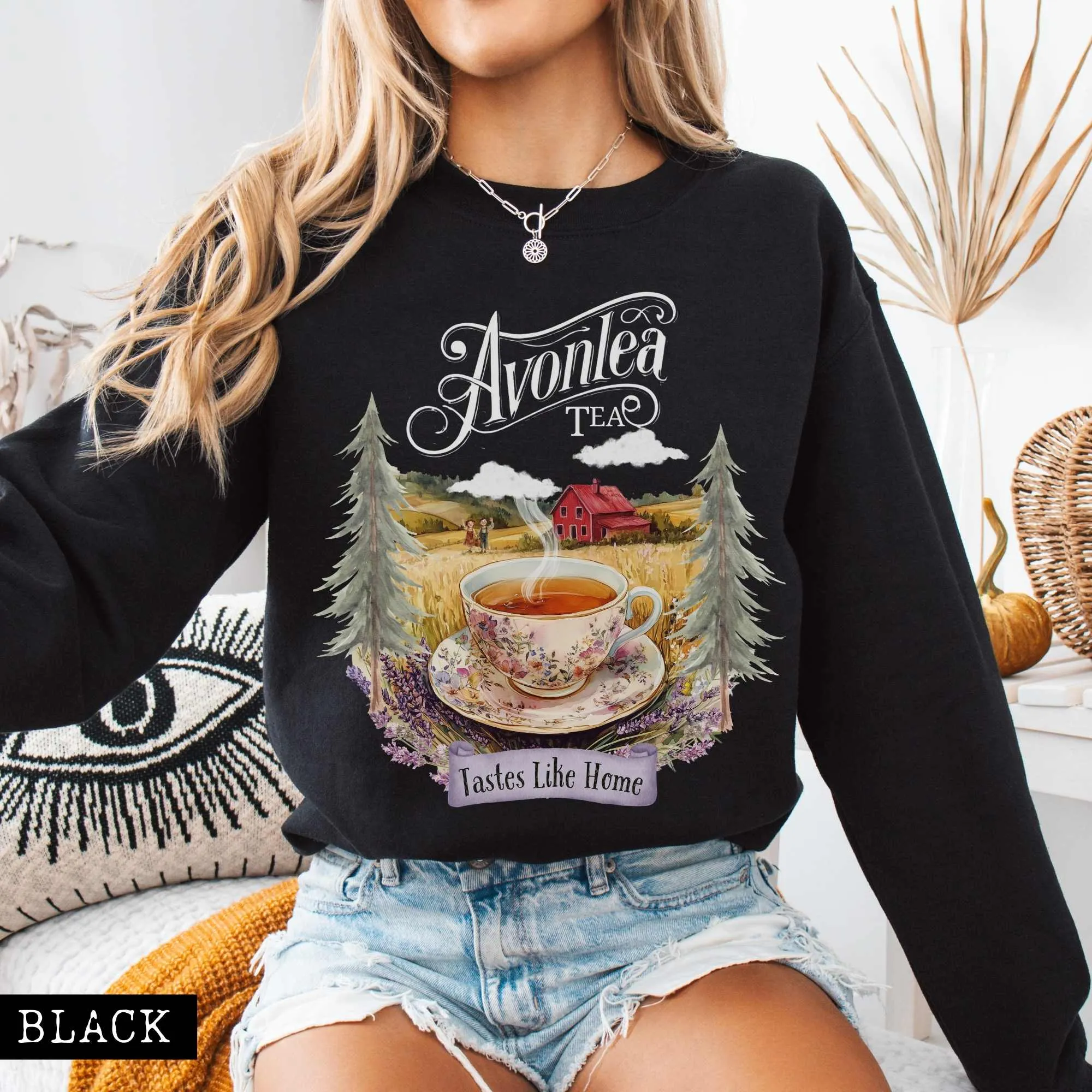 Avonlea Tea Anne of Green Gables Sweatshirt