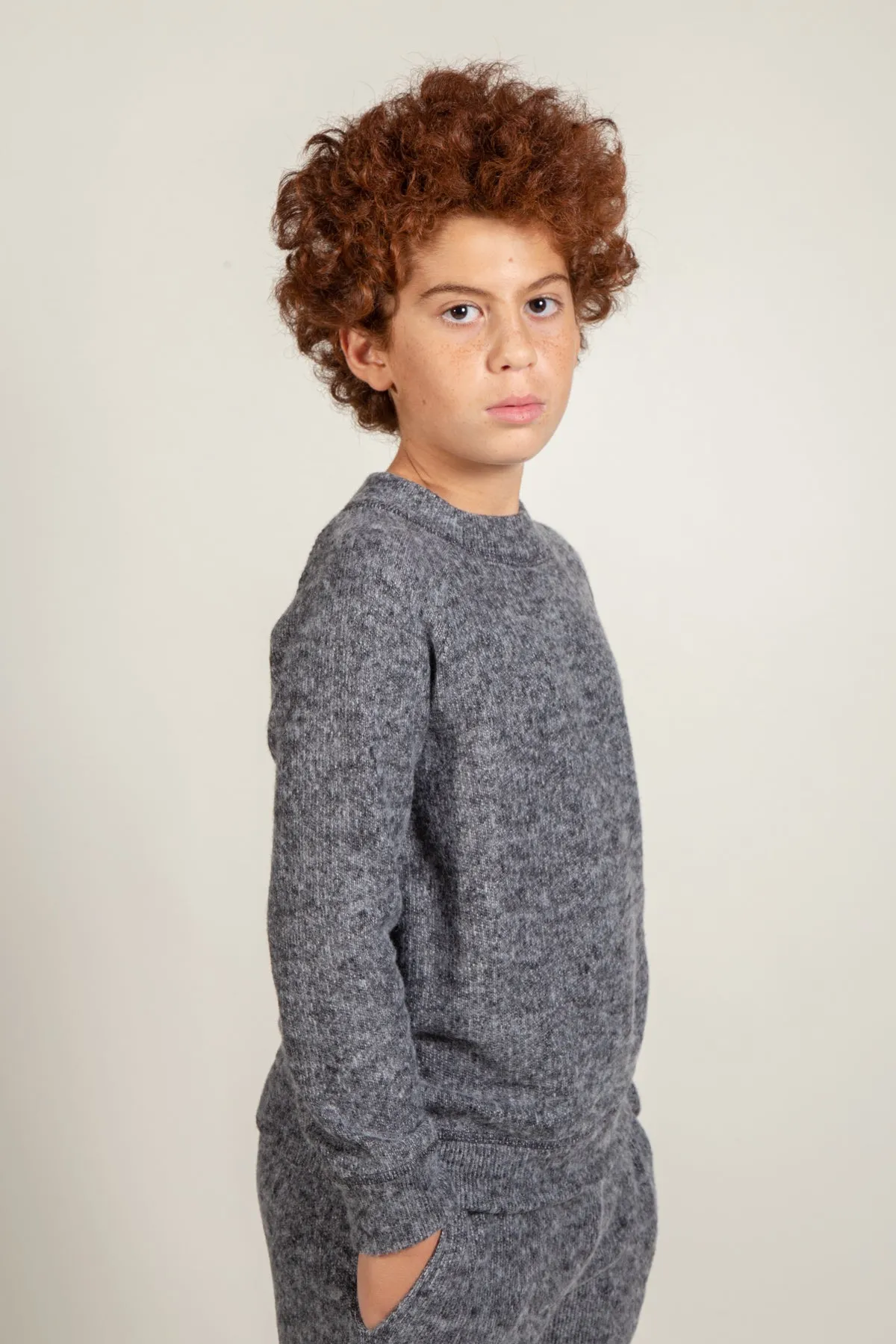 Boy's Soft Knit Crewneck