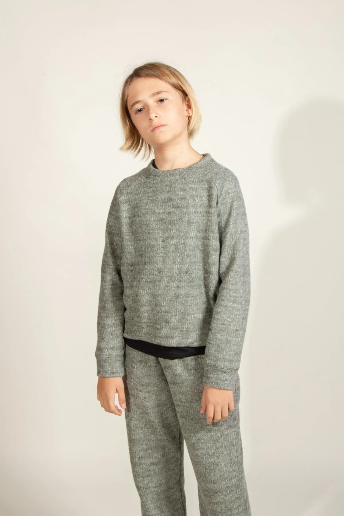 Boy's Soft Knit Crewneck