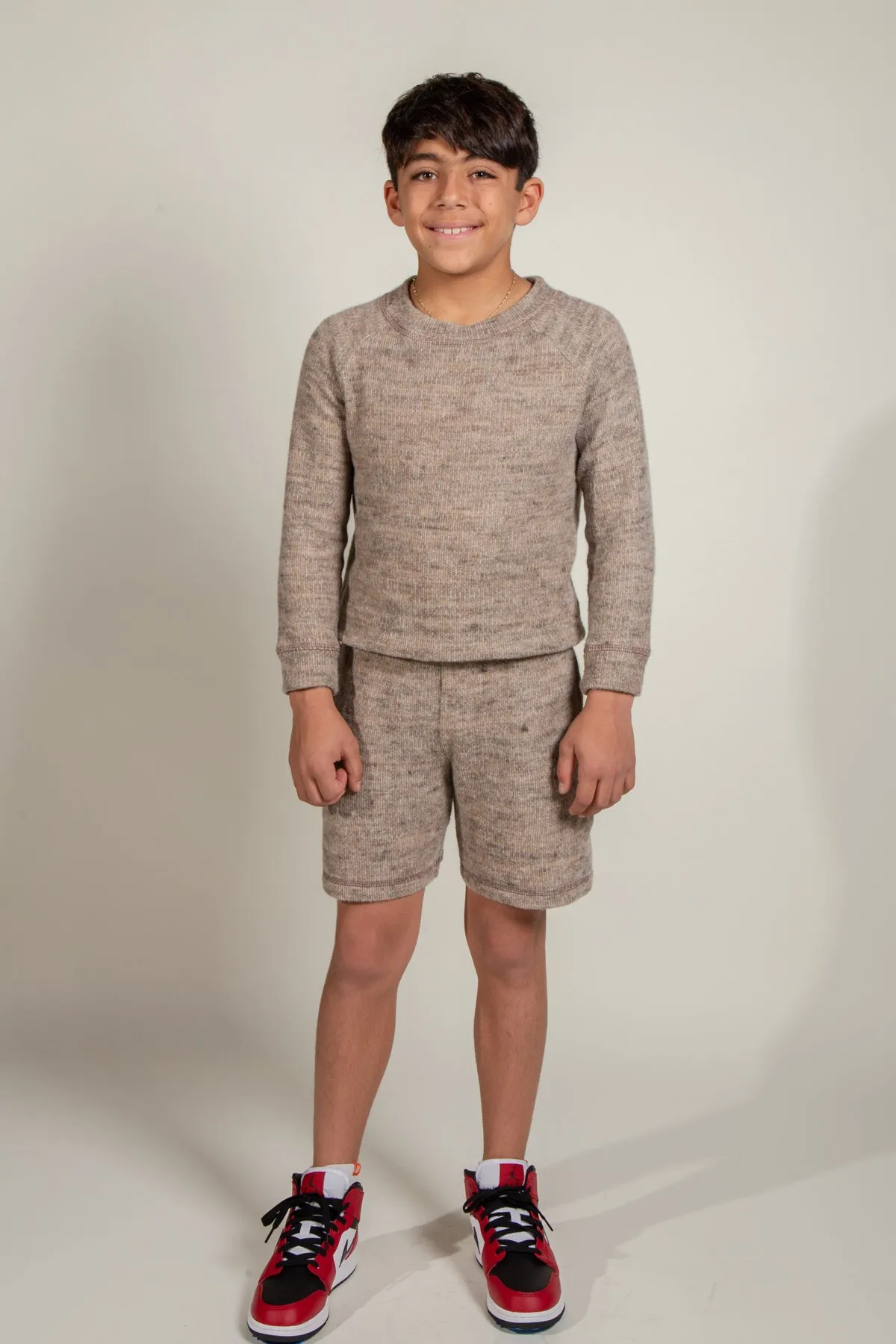 Boy's Soft Knit Crewneck