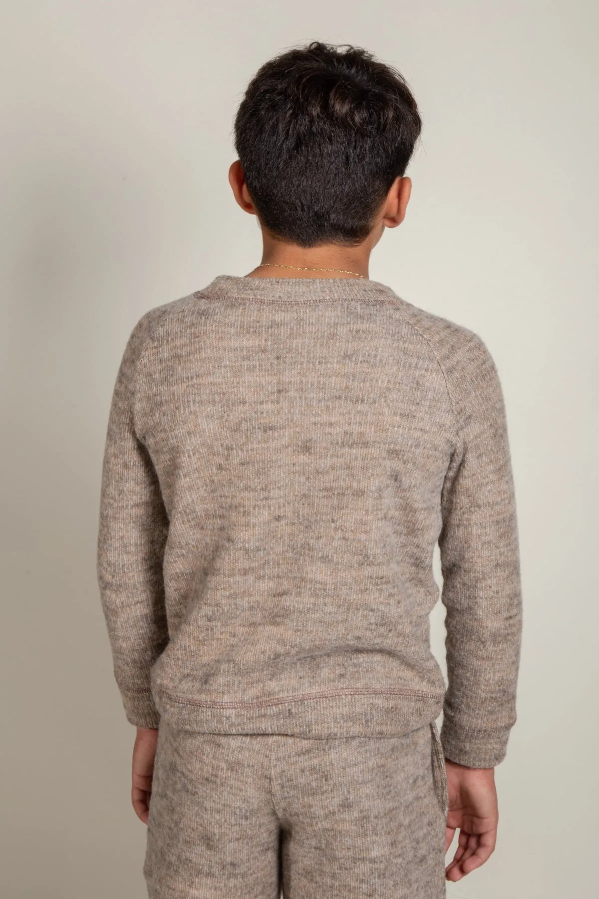 Boy's Soft Knit Crewneck