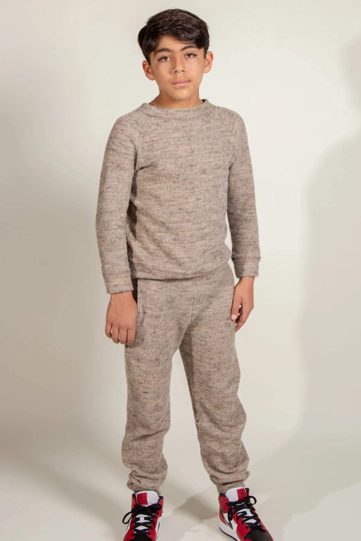 Boy's Soft Knit Crewneck