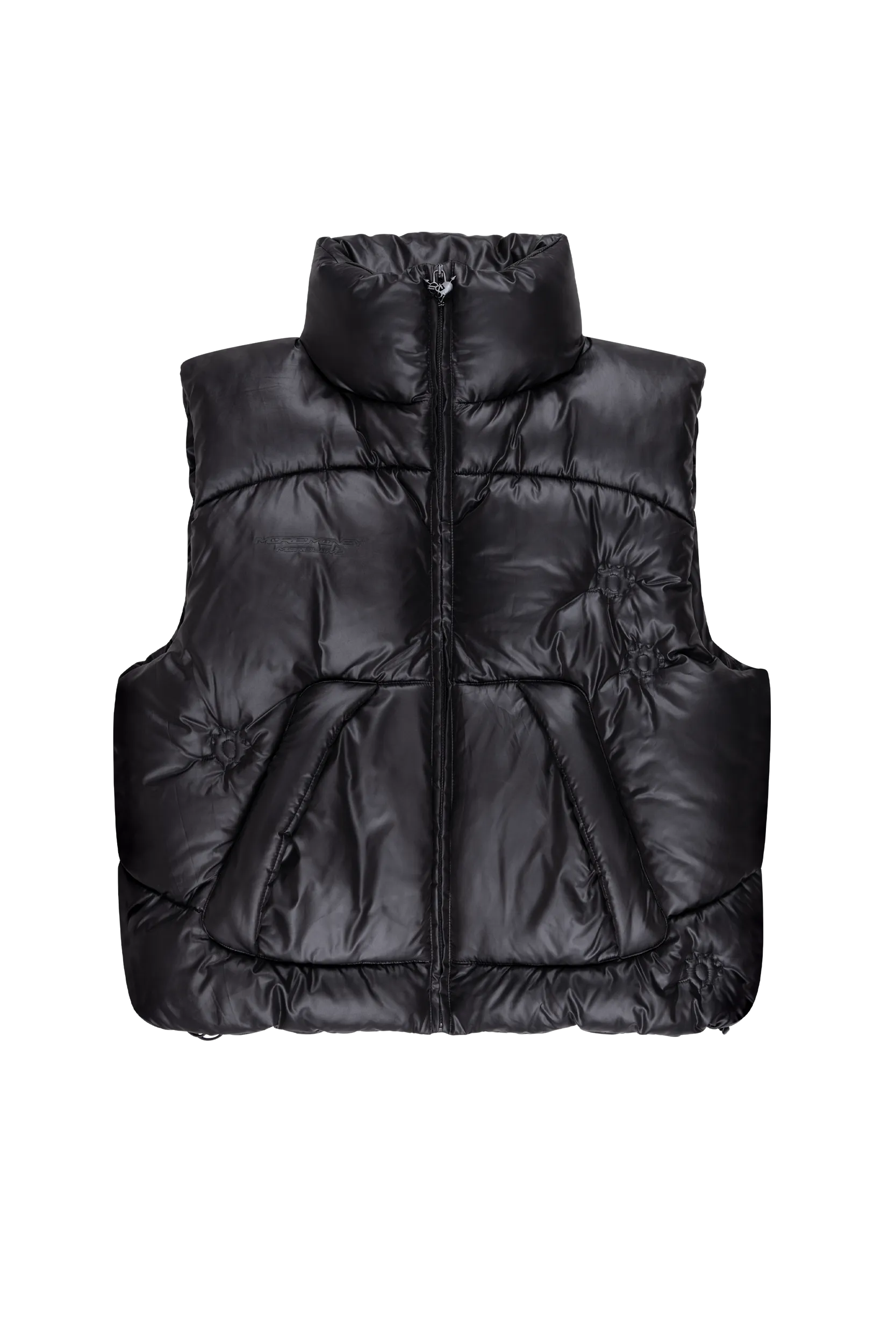 BULLET PUFFER VEST BLACK