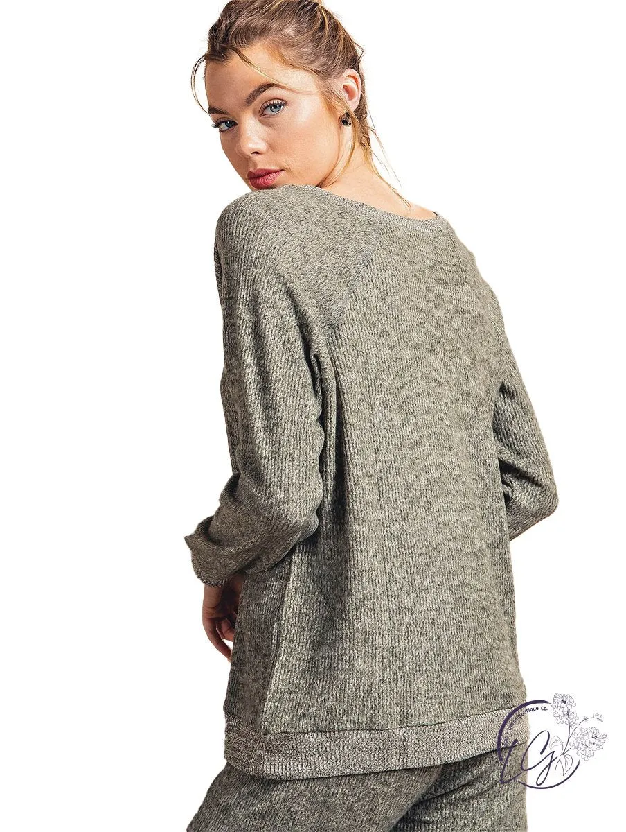 Effortless Ribbed Longsleeve