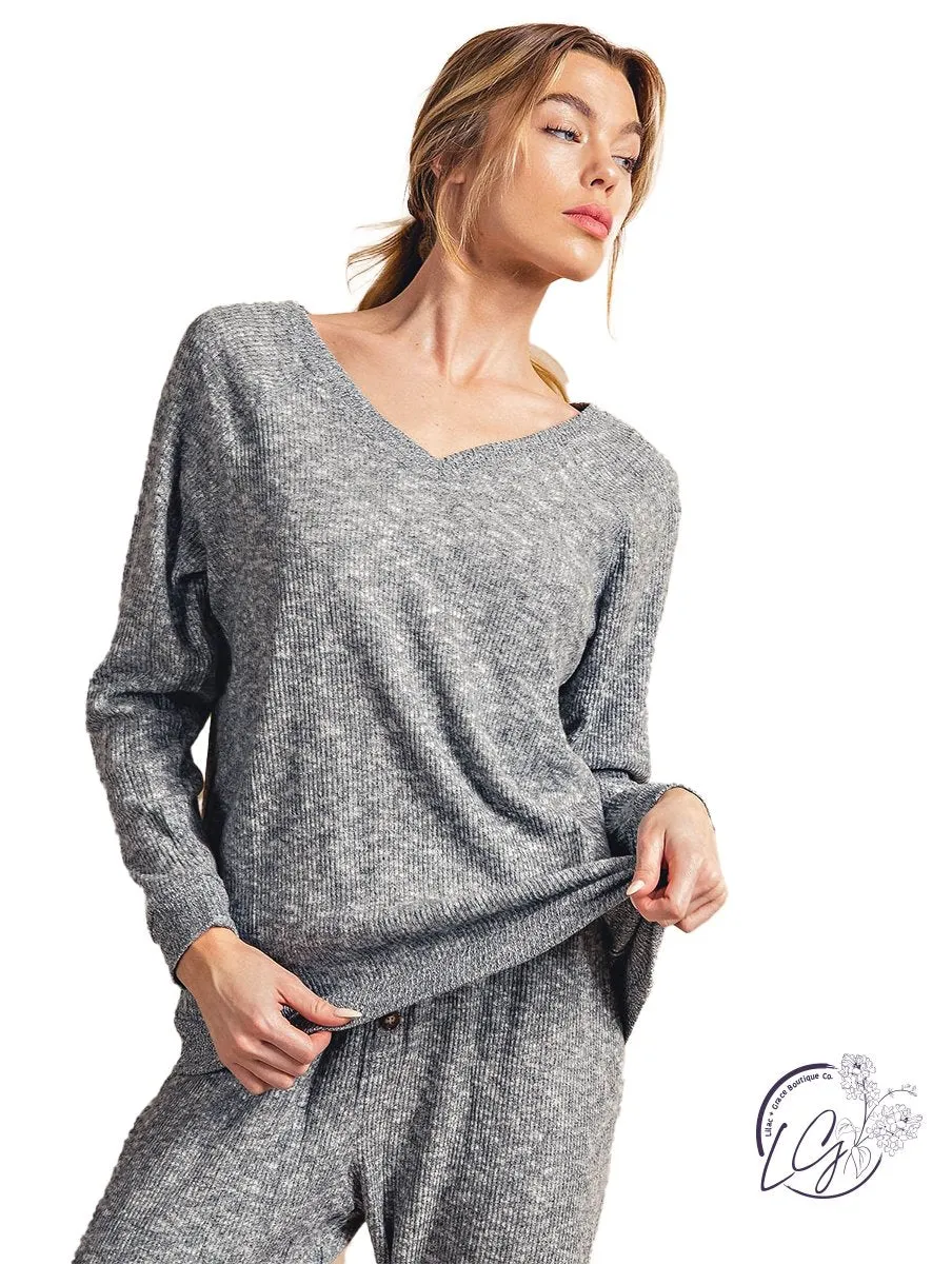 Effortless Ribbed Longsleeve