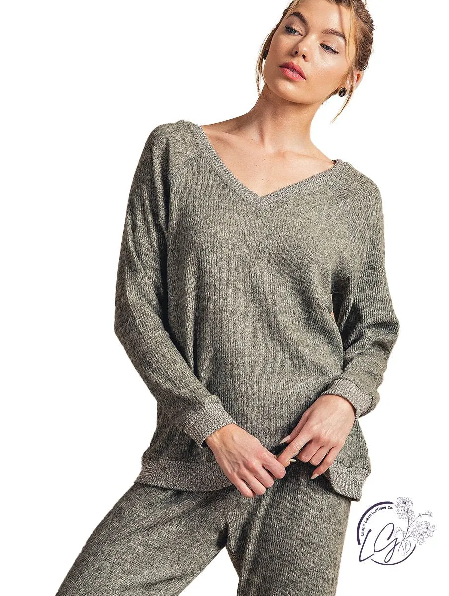 Effortless Ribbed Longsleeve