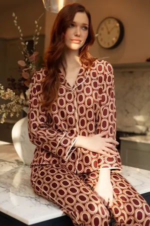 Fitzrovia Chain Print Pyjama Set