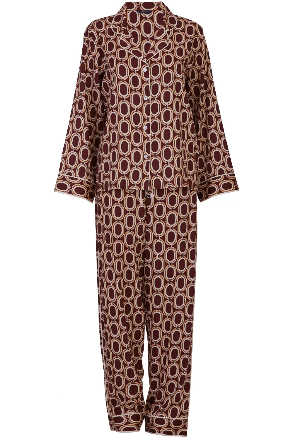 Fitzrovia Chain Print Pyjama Set