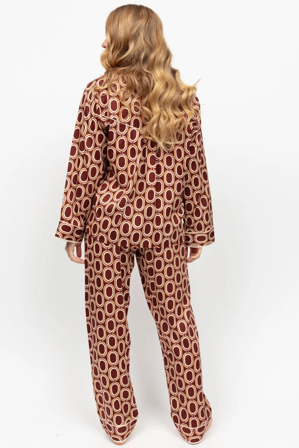 Fitzrovia Chain Print Pyjama Set