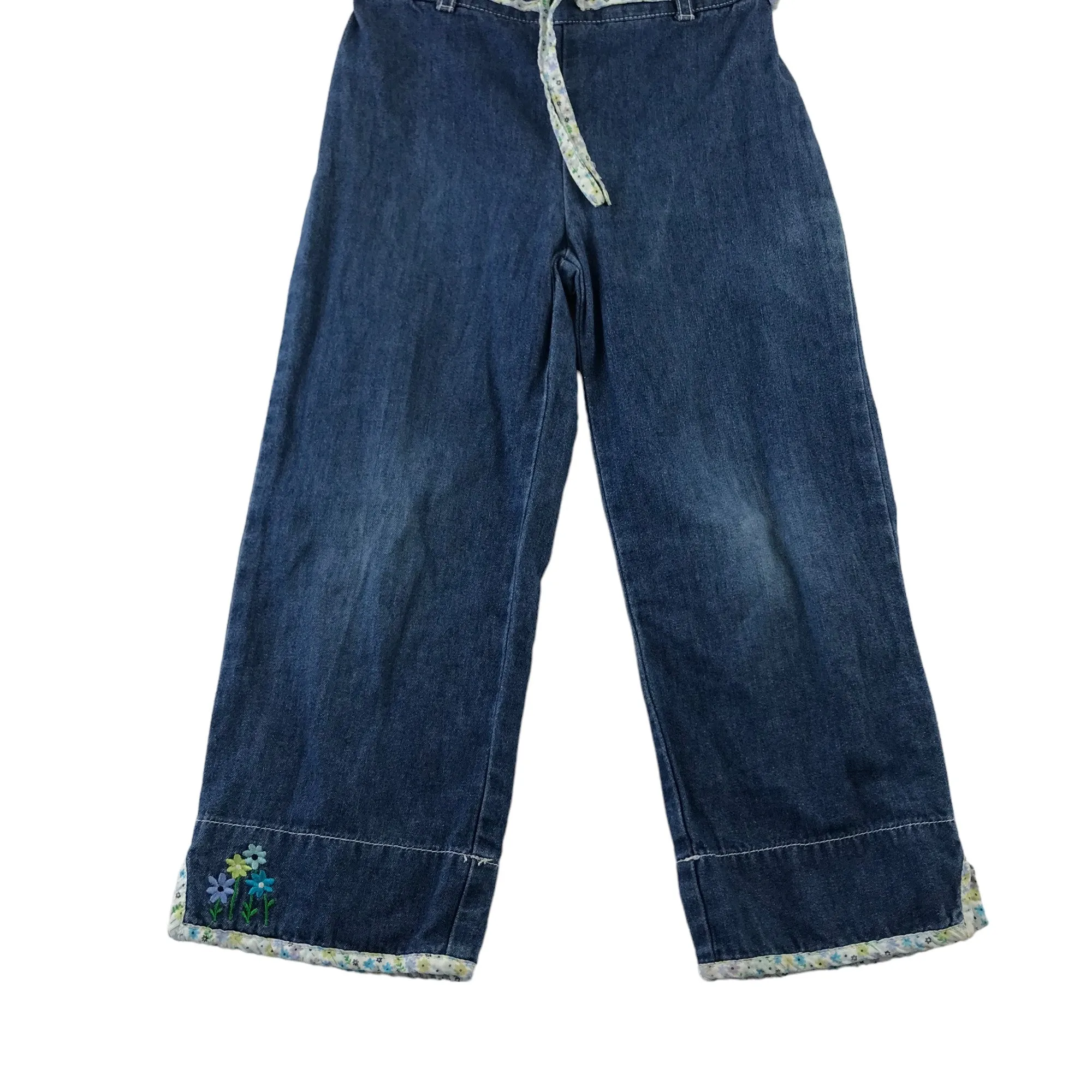 Gymboree jeans 6 years blue lightweight denim summery cotton trousers