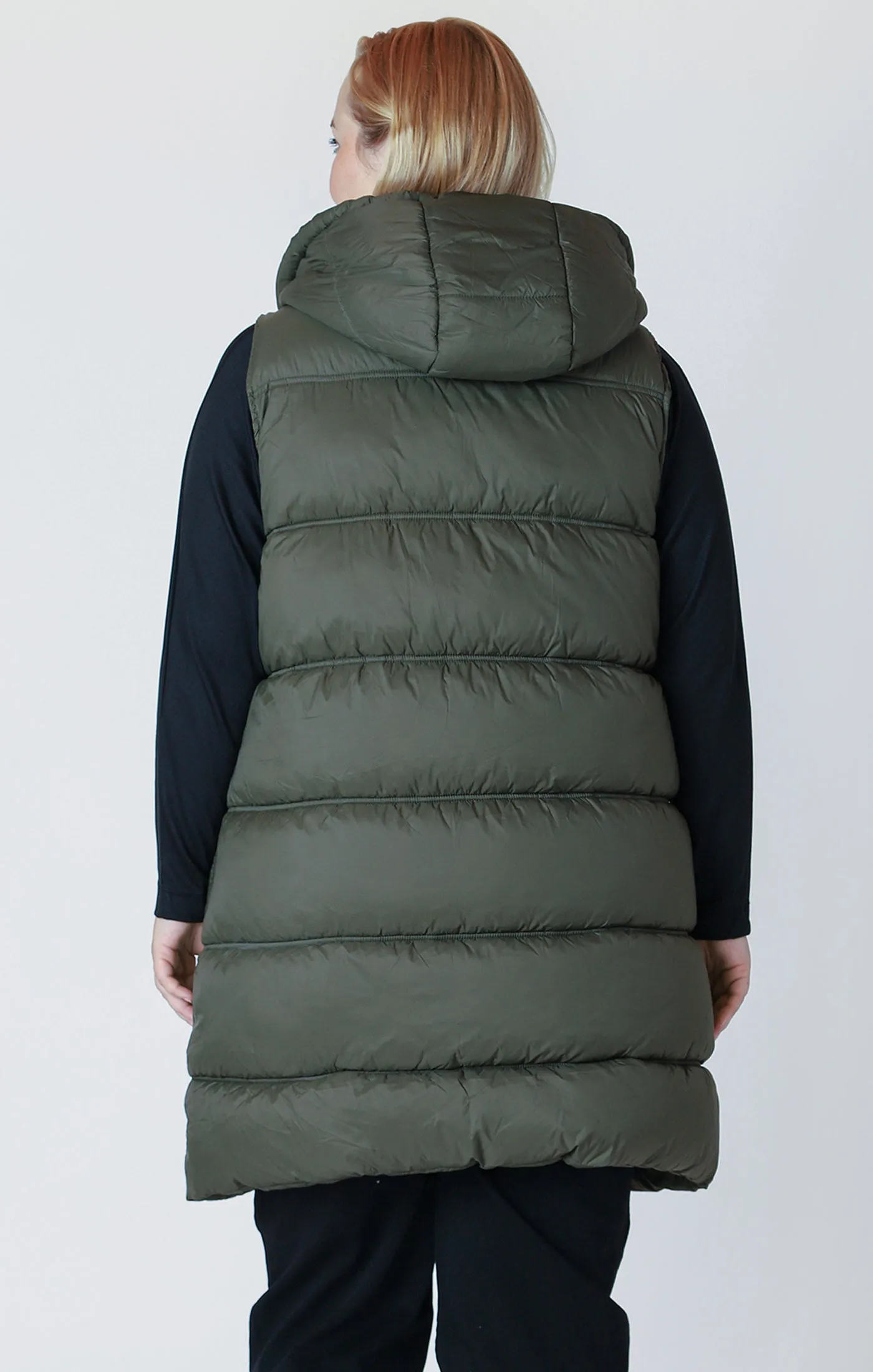 Hooded Puffer Vest (Dex)