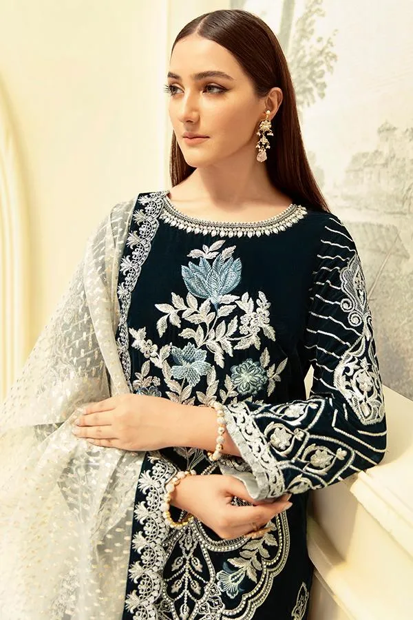 Imrozia La-Heritage · Festive Velvet Collection – I.V-07 Maze Ocean