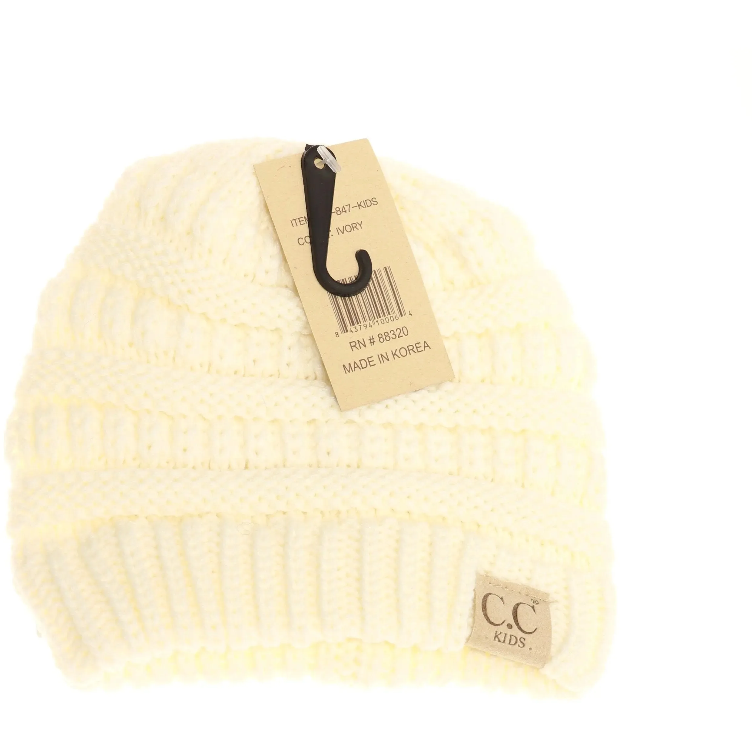 Kid's Solid CC Beanie