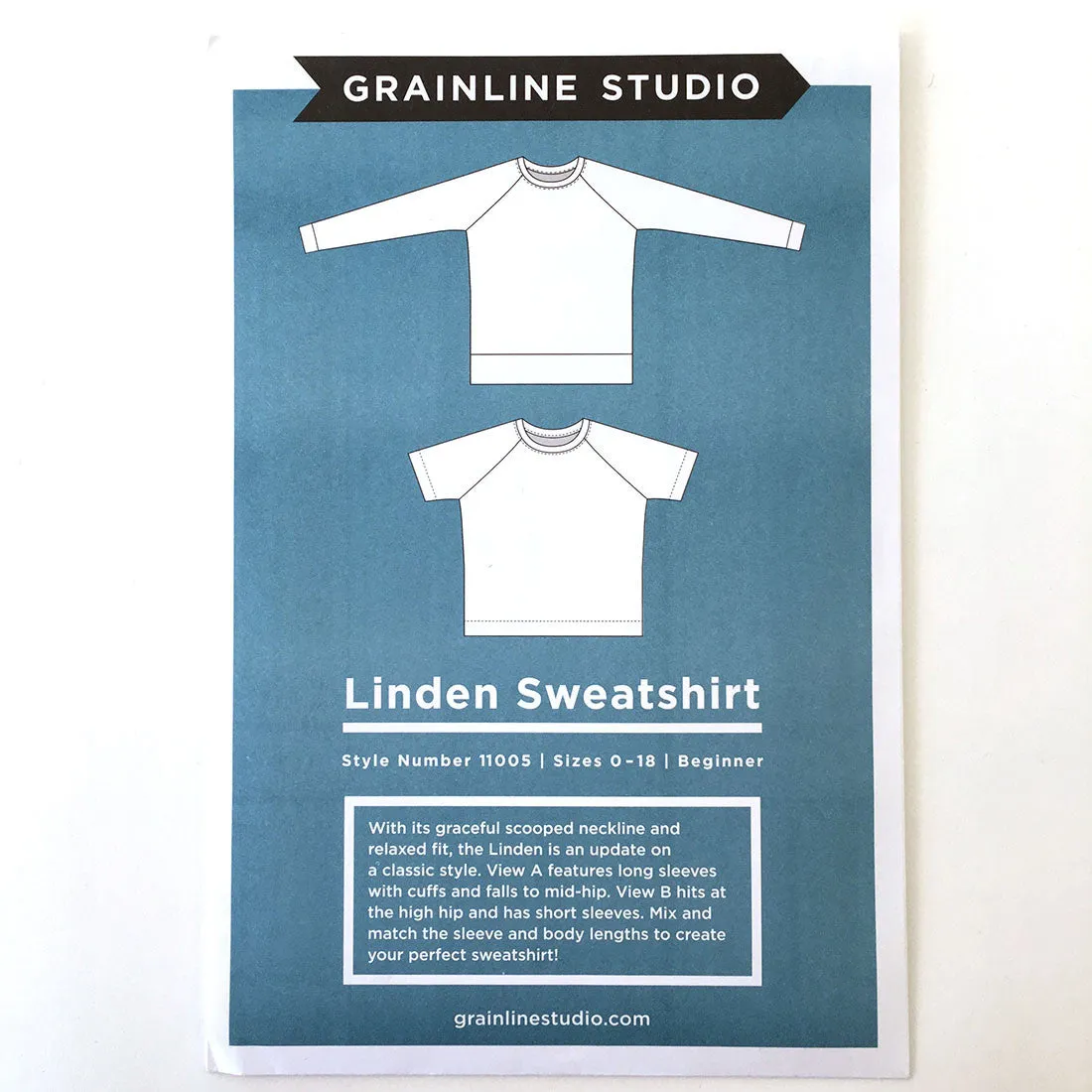 Linden Sweatshirt Pattern