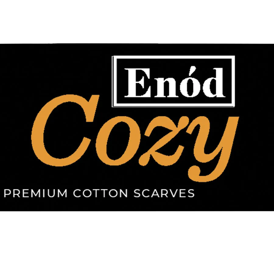 Mens Enod Cozy Cotton Scarf #C126