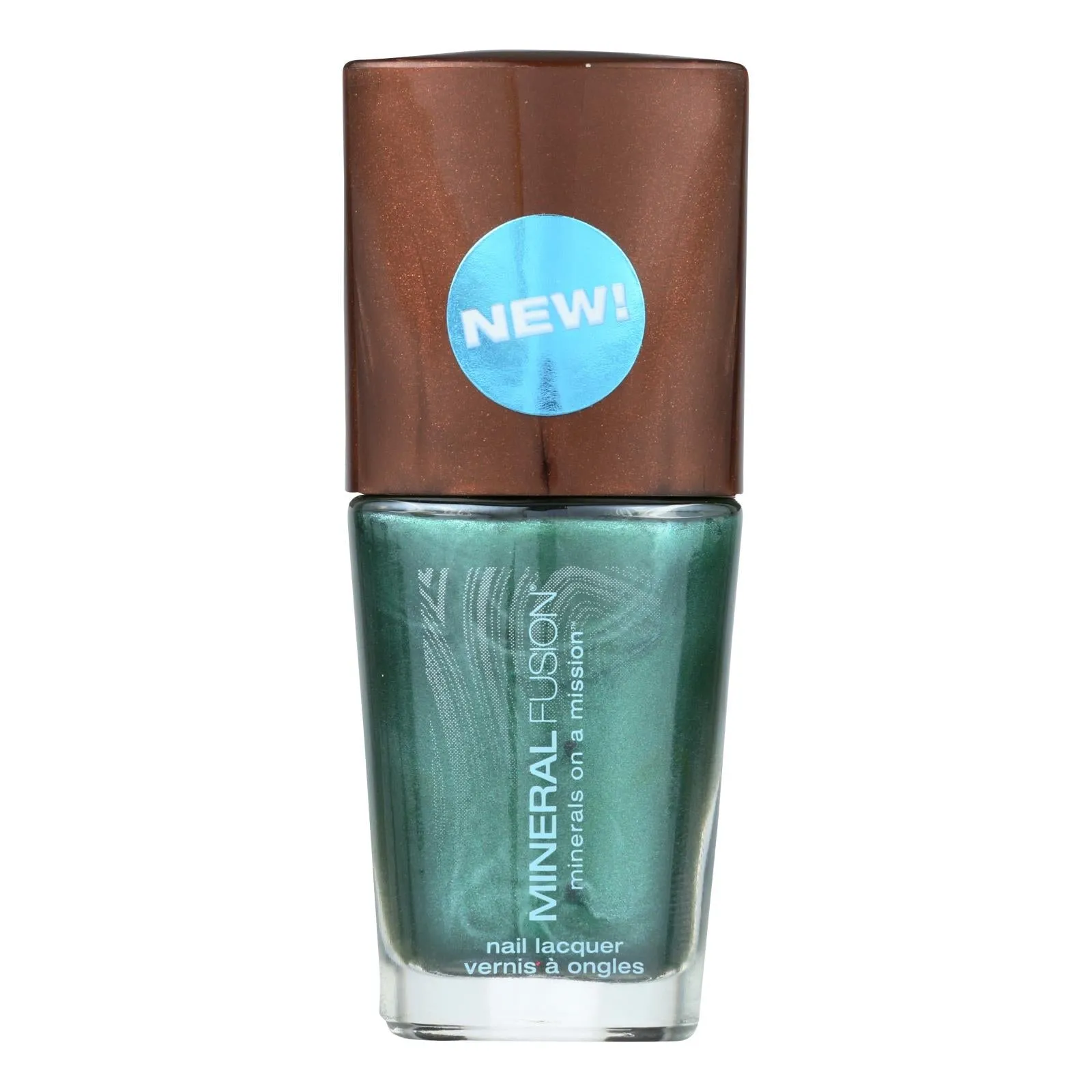 Mineral Fusion Nail Polish, Aurora Boreal, 0.33 oz