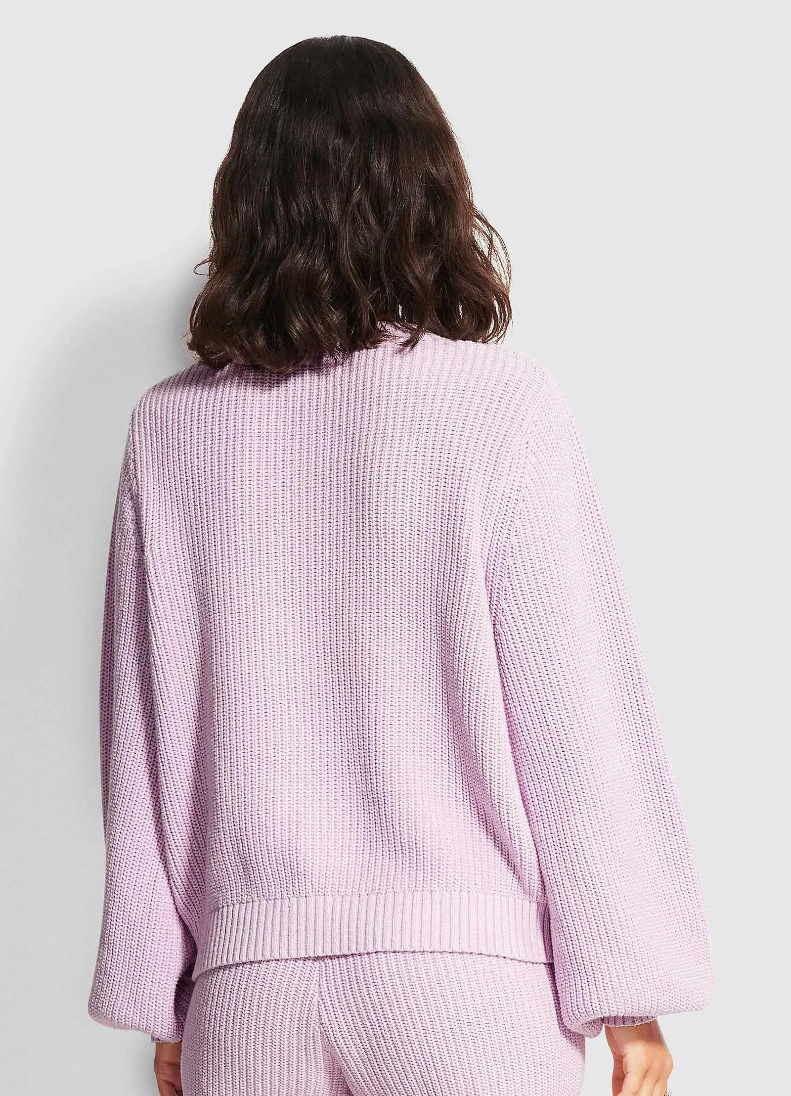 North Coast Chunky Knit - Lilac