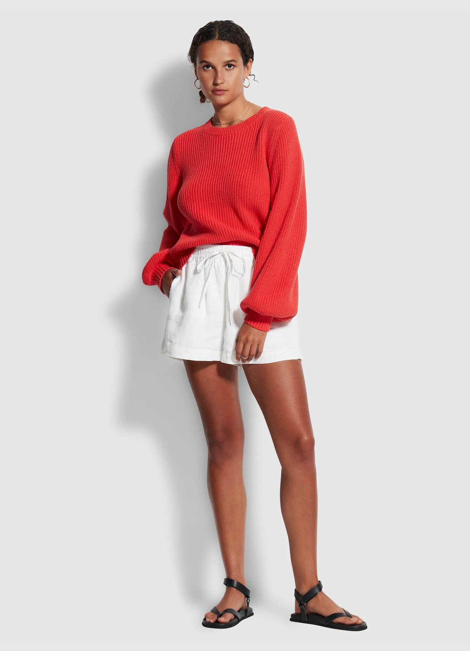 North Coast Chunky Knit - Red