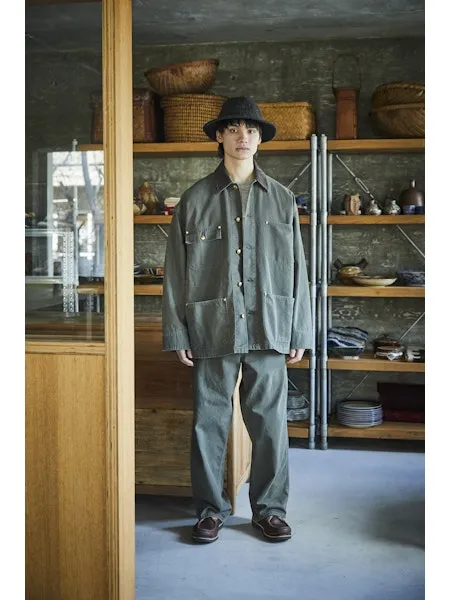 orSlow RELAX FIT COVERALL - Army Green