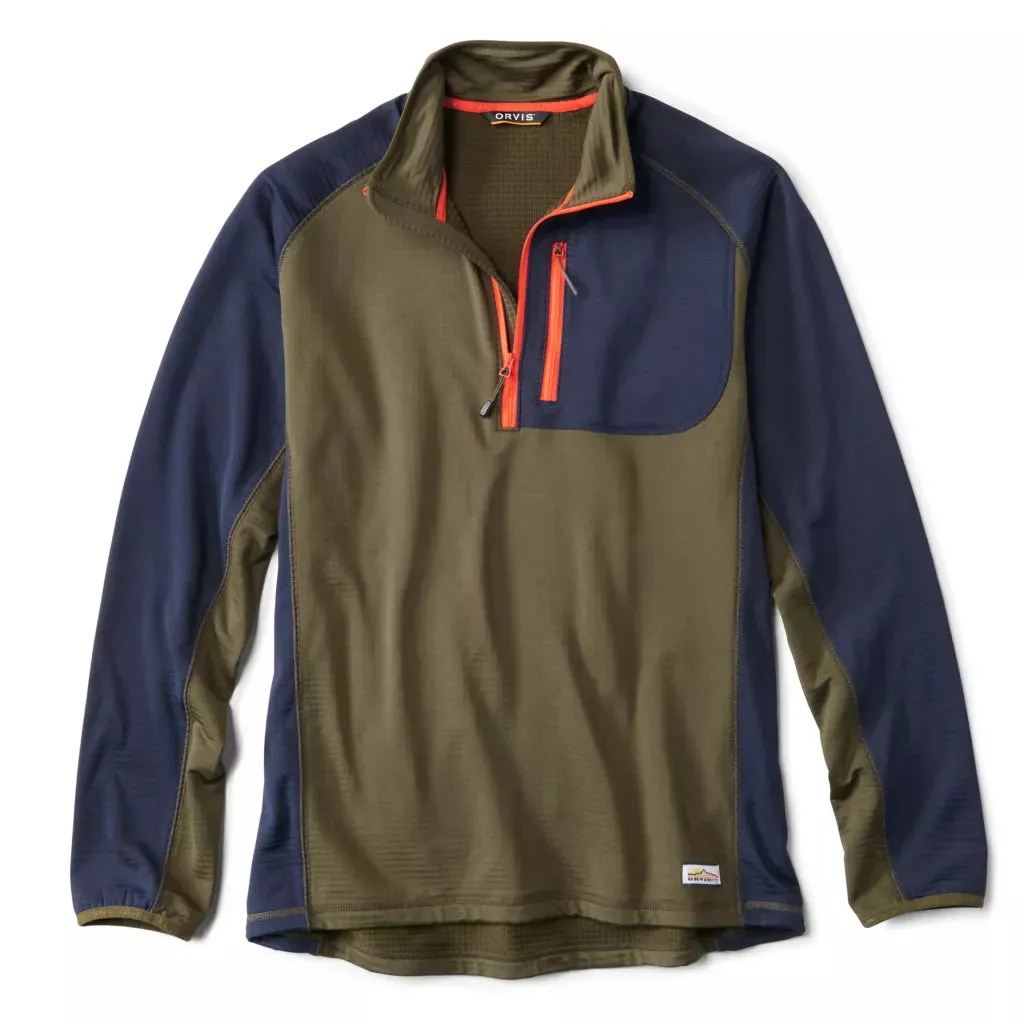 Orvis Horseshoehill Colorblock Quarter Zip