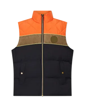 Ovela Mixed Media Quilted Vest