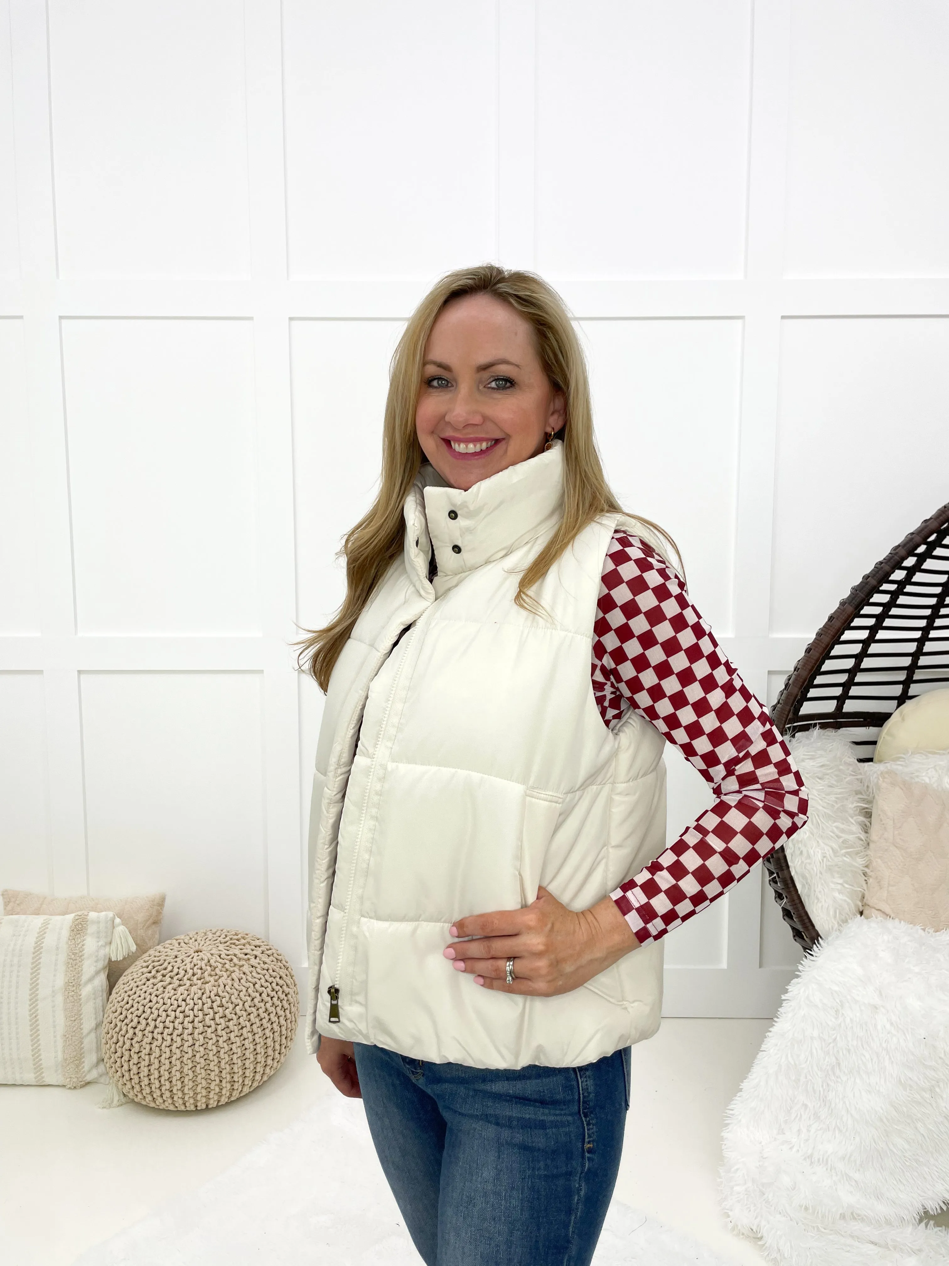 Queen Bee Puffer Vests (multiple colors)