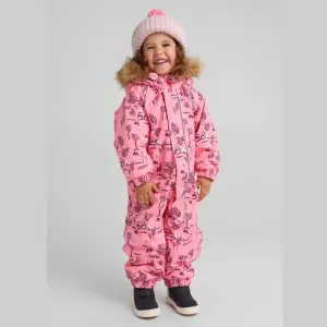 Reima Lappi Baby Snowsuit, Sunset Pink