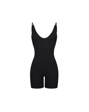 Ribbed Cotton Playsuit