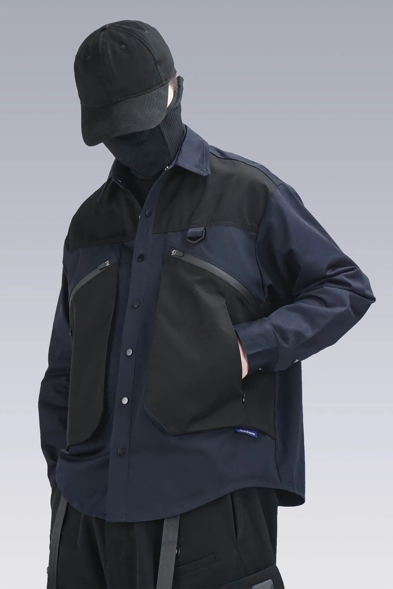 Techwear Utility Overshirt