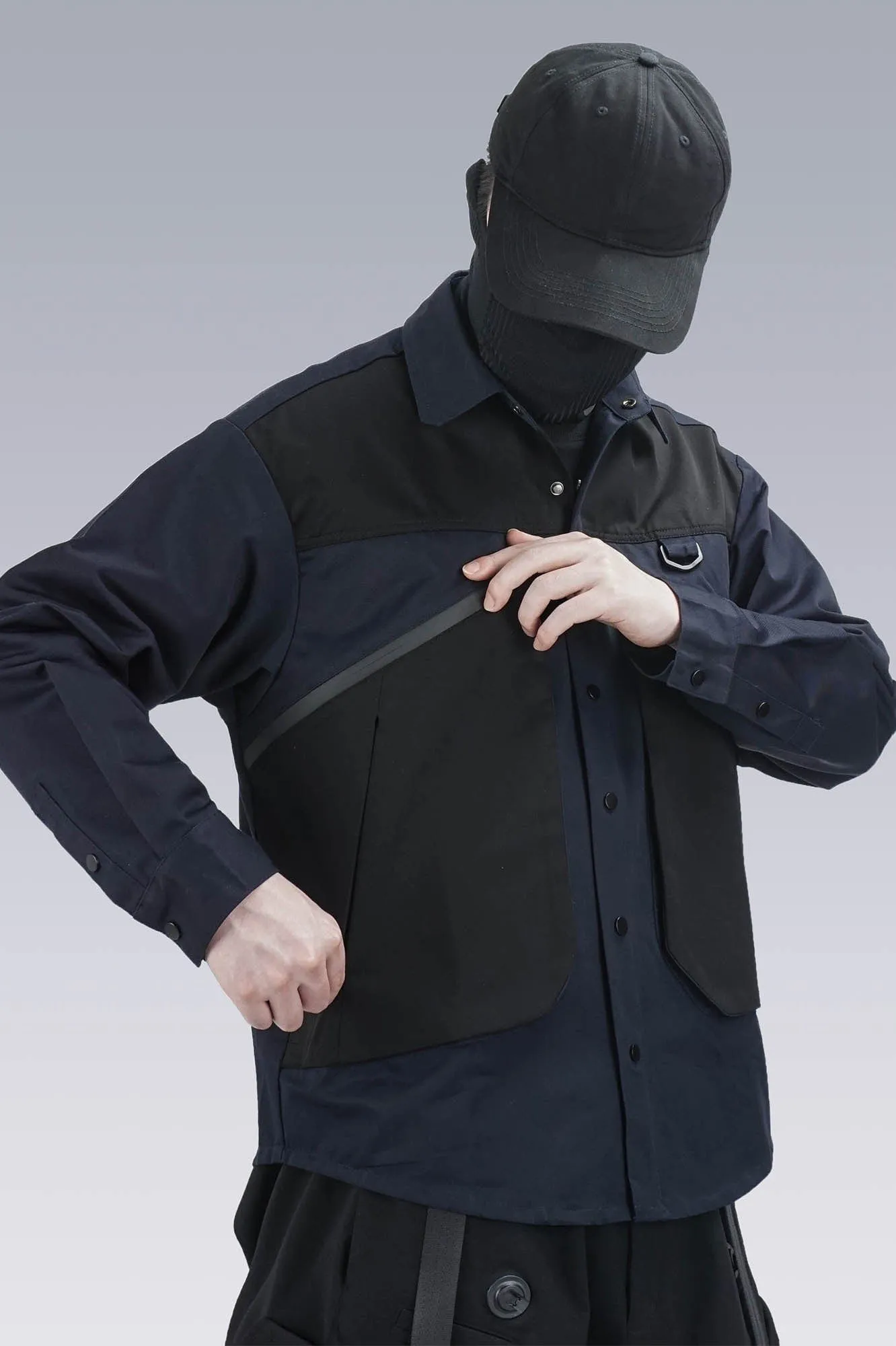 Techwear Utility Overshirt