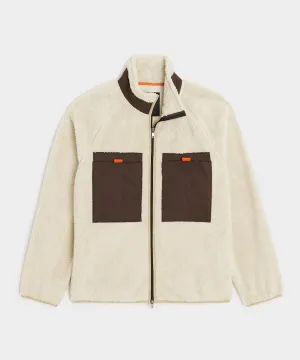 Todd Snyder X Woolrich Sherpa Full-Zip