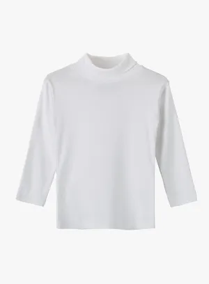 Unisex Classic Roll Neck in White