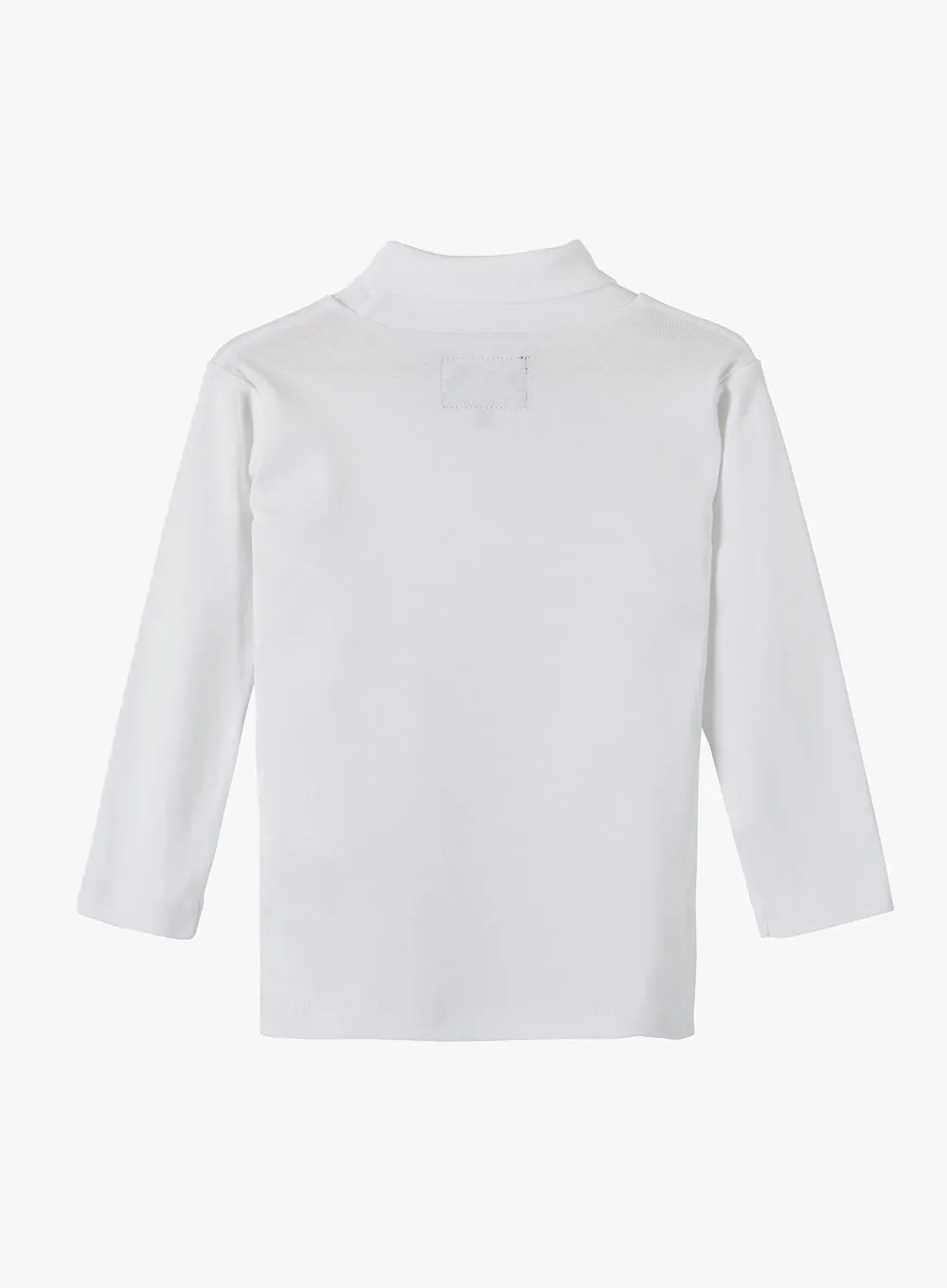 Unisex Classic Roll Neck in White