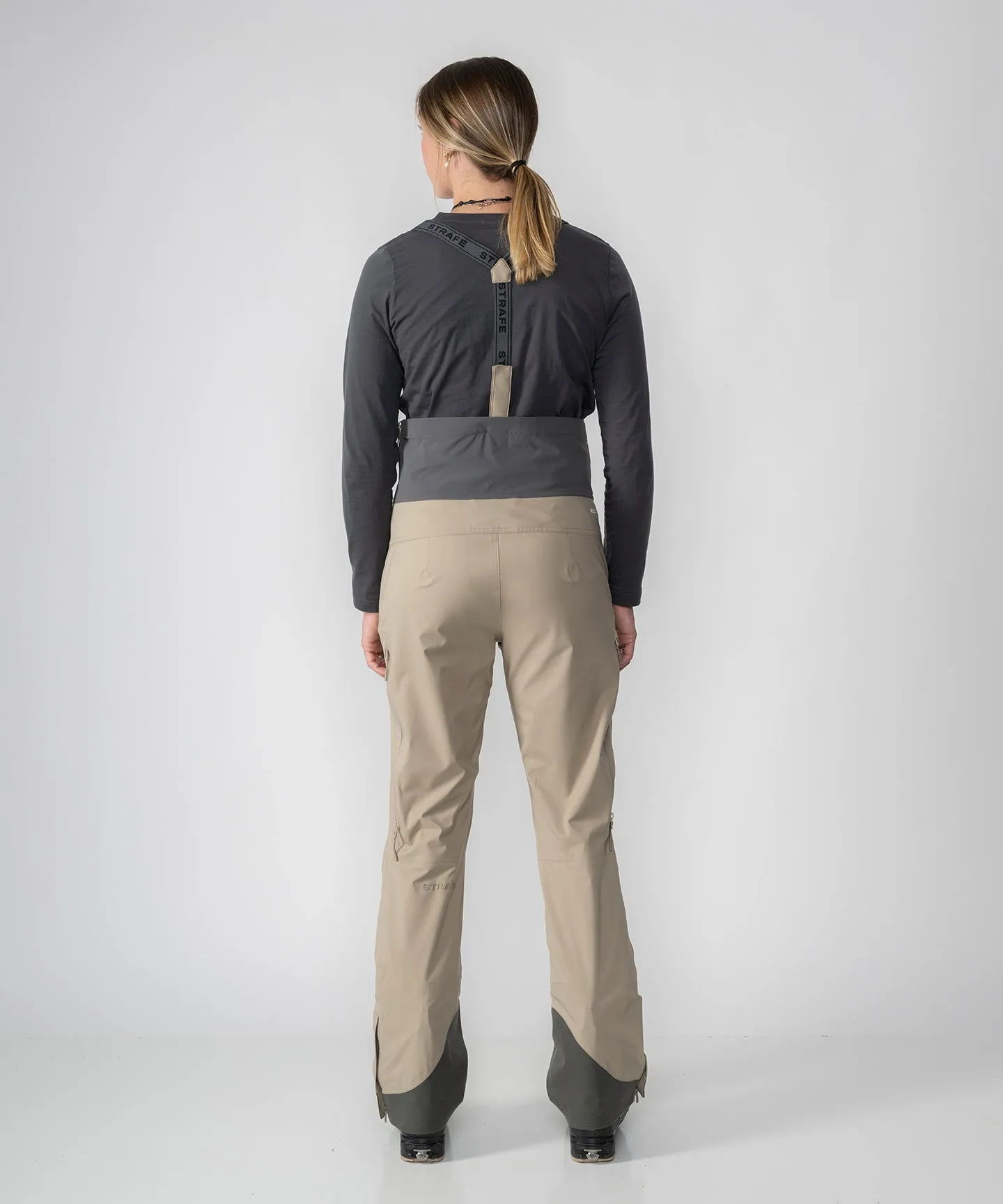 Willow 3L Shell Half-Bib Pant