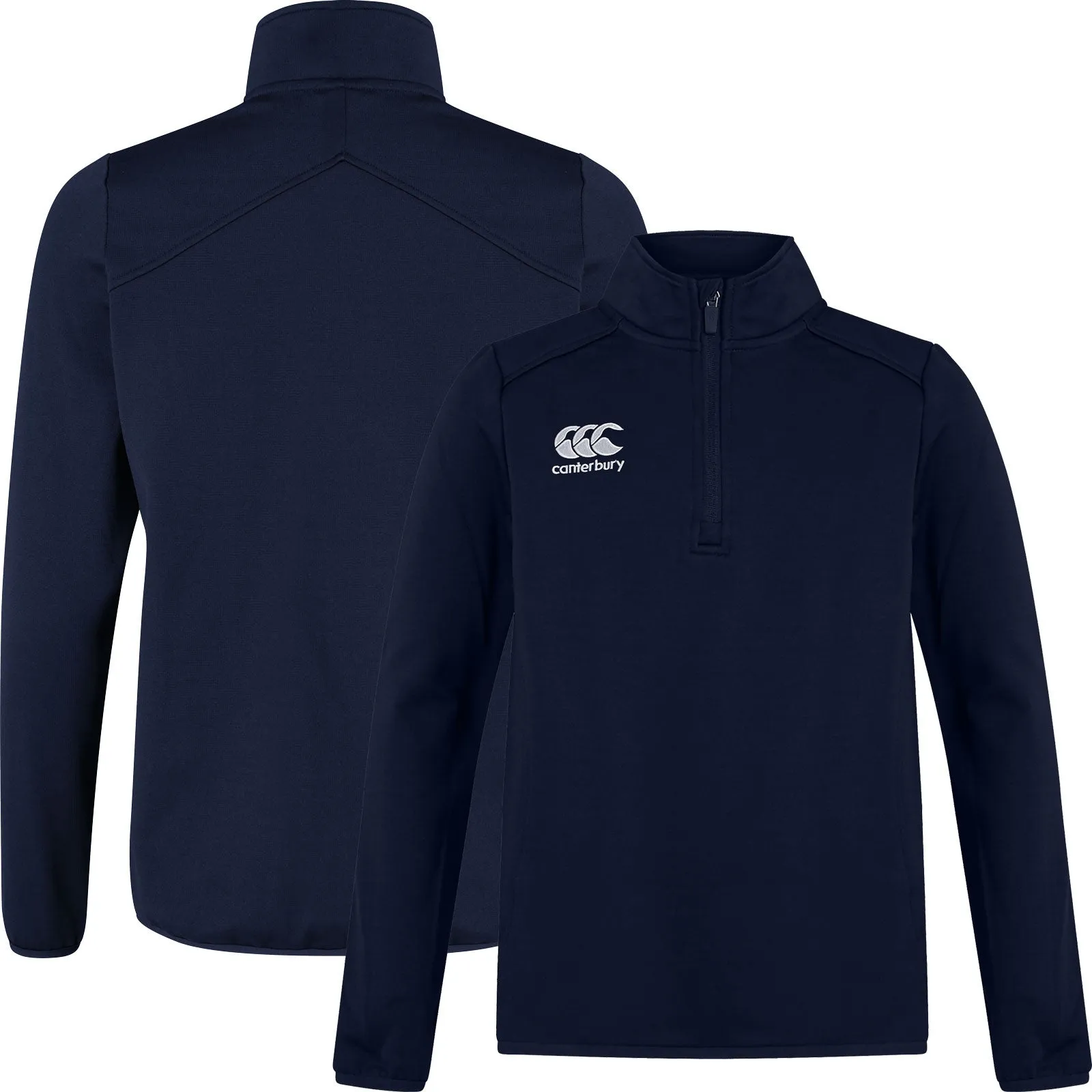 Youth Canterbury Club Half Zip Mid Layer {C-QA005743}